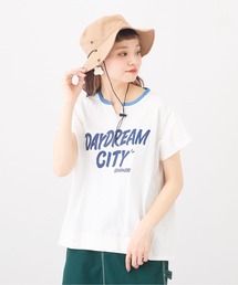 CUBE SUGAR（キューブシュガー）の「OE天竺 プリント ヤッコTシャツ（Tシャツ/カットソー）」