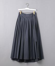 ATON | ＜ATON（エイトン）＞ラップ プリーツスカート(スカート)