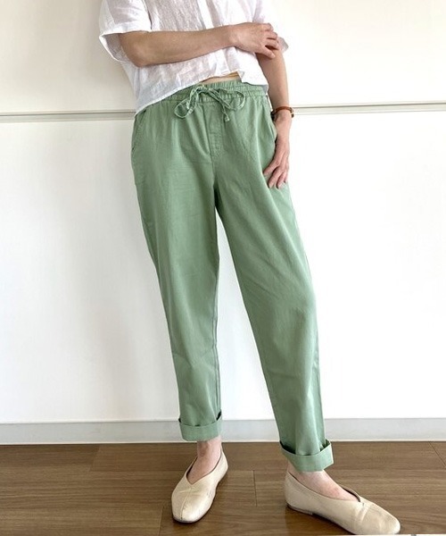 GAP(ギャップ)の「イージー ストレート プルオン パンツ(その他パンツ・レディース・ライトグリーン/グレー/ベージュ系その他/その他/ブラック・L/M/S/XL/XS/XXS)」の4枚目の写真