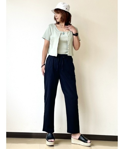 GAP(ギャップ)の「イージー ストレート プルオン パンツ(その他パンツ・レディース・ライトグリーン/グレー/ベージュ系その他/その他/ブラック・L/M/S/XL/XS/XXS)」の11枚目の写真