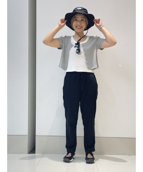 GAP(ギャップ)の「イージー ストレート プルオン パンツ(その他パンツ・レディース・ライトグリーン/グレー/ベージュ系その他/その他/ブラック・L/M/S/XL/XS/XXS)」の10枚目の写真