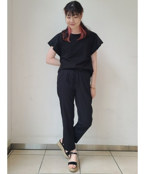 GAP(ギャップ)の「イージー ストレート プルオン パンツ(その他パンツ・レディース・ライトグリーン/グレー/ベージュ系その他/その他/ブラック・L/M/S/XL/XS/XXS)」の8枚目の写真