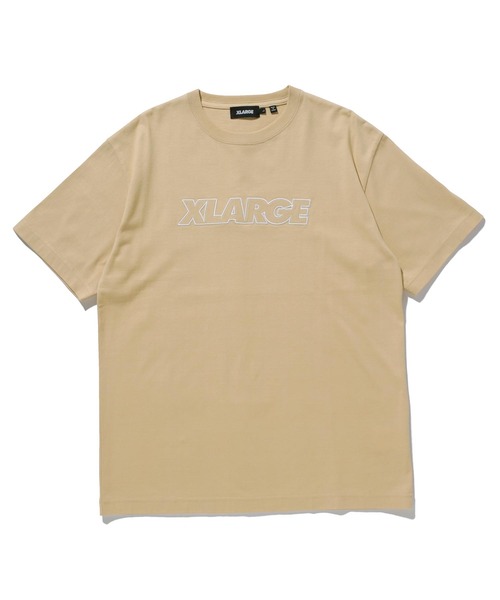 XLARGE（エクストララージ）の「STANDARD LOGO S/S TEE（Tシャツ/カットソー・メンズ・ホワイト/ベージュ/ネイビー/ブラック/パープル・L/XL/S/M）」の18枚目の写真