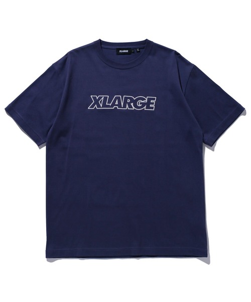 XLARGE（エクストララージ）の「STANDARD LOGO S/S TEE（Tシャツ/カットソー・メンズ・ホワイト/ベージュ/ネイビー/ブラック/パープル・L/XL/S/M）」の19枚目の写真