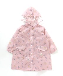 apres les cours | ボタニカル柄ランドコート(レインコート/ポンチョ)