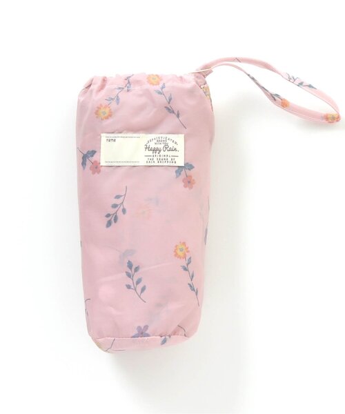 apres les cours（アプレレクール）の「ボタニカル柄ランドコート（レインコート/ポンチョ・キッズ・ミント/ピンク・130/100/110/120）」の6枚目の写真