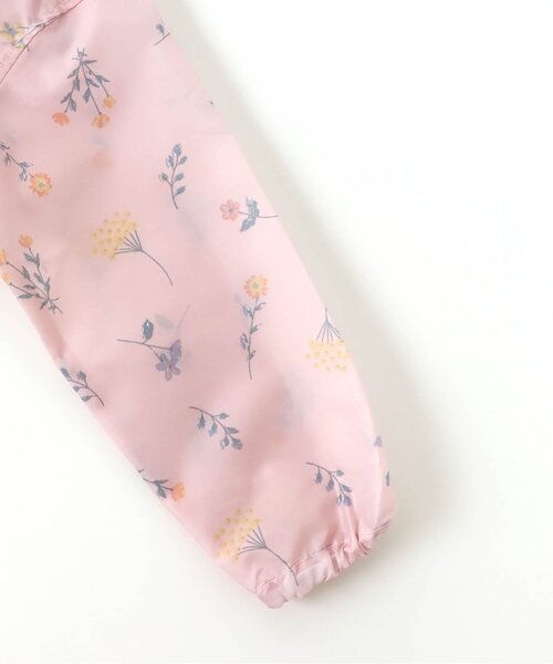 apres les cours（アプレレクール）の「ボタニカル柄ランドコート（レインコート/ポンチョ・キッズ・ミント/ピンク・130/100/110/120）」の11枚目の写真