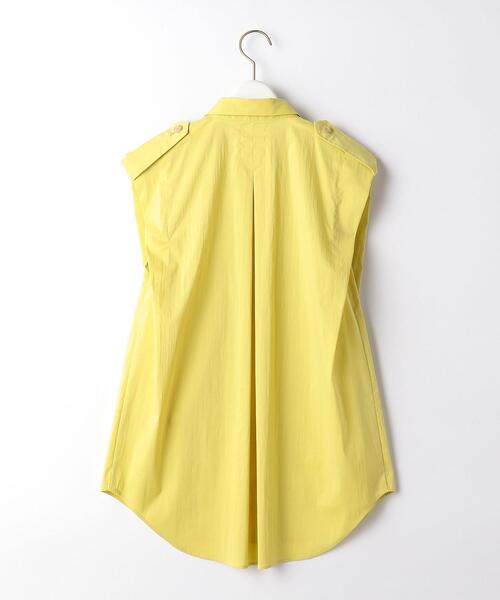 BRACTMENT（ブラクトメント）の「『BRACTMENT(ブラクトメント)』 胸ポケット ショートスリーブ シャツ（シャツ/ブラウス・レディース・ホワイト/ライトピンク/ライム・FREE）」の6枚目の写真