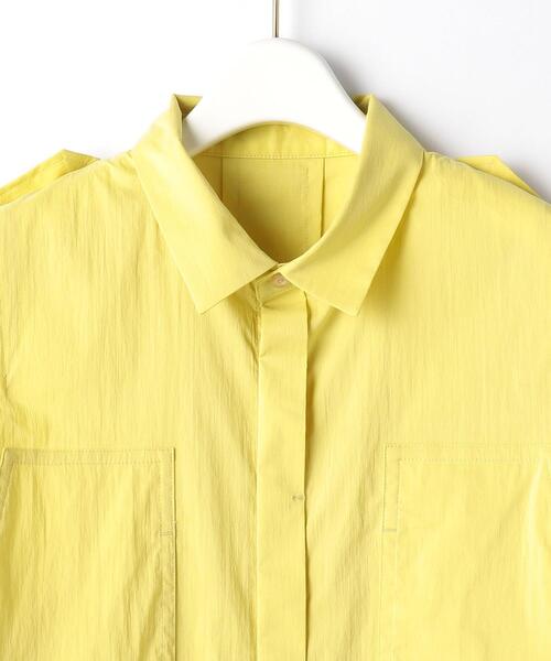 BRACTMENT（ブラクトメント）の「『BRACTMENT(ブラクトメント)』 胸ポケット ショートスリーブ シャツ（シャツ/ブラウス・レディース・ホワイト/ライトピンク/ライム・FREE）」の17枚目の写真