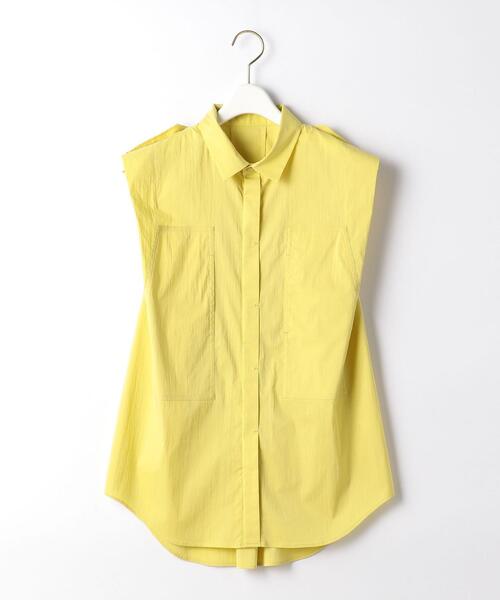 BRACTMENT（ブラクトメント）の「『BRACTMENT(ブラクトメント)』 胸ポケット ショートスリーブ シャツ（シャツ/ブラウス・レディース・ホワイト/ライトピンク/ライム・FREE）」の18枚目の写真