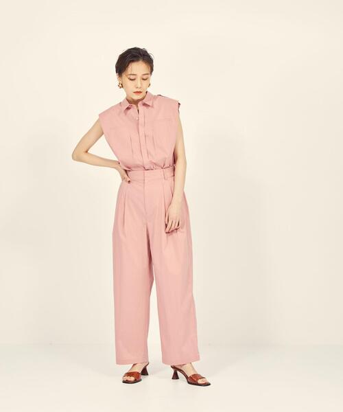 BRACTMENT（ブラクトメント）の「『BRACTMENT(ブラクトメント)』 胸ポケット ショートスリーブ シャツ（シャツ/ブラウス・レディース・ホワイト/ライトピンク/ライム・FREE）」の13枚目の写真