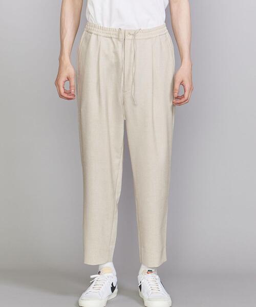 BEAUTY&YOUTH UNITED ARROWS（ビューティーアンドユースユナイテッドアローズ）の「BY ドライ スラブ 1P イージー オッドパンツ（その他パンツ・メンズ・ブラック/モカ/ナチュラル・SMALL/MEDIUM/LARGE/X-LARGE）」の4枚目の写真