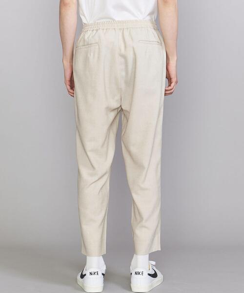 BEAUTY&YOUTH UNITED ARROWS（ビューティーアンドユースユナイテッドアローズ）の「BY ドライ スラブ 1P イージー オッドパンツ（その他パンツ・メンズ・ブラック/モカ/ナチュラル・SMALL/MEDIUM/LARGE/X-LARGE）」の6枚目の写真