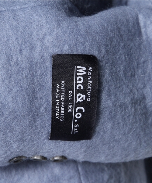 WHO'S WHO gallery（フーズフーギャラリー）の「スライバーBIGコート（チェスターコート・レディース・グレー/ベージュ/サックスブルー・FREE）」の11枚目の写真