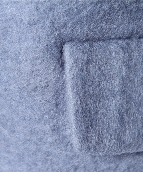 WHO'S WHO gallery（フーズフーギャラリー）の「スライバーBIGコート（チェスターコート・レディース・グレー/ベージュ/サックスブルー・FREE）」の13枚目の写真