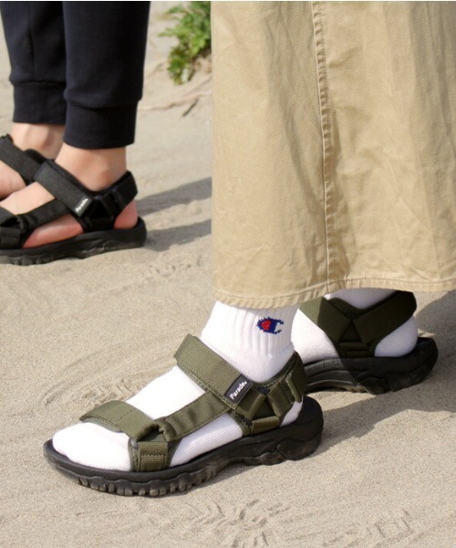 Parade(パレード)の「【軽量】テープストラップスポーツサンダル 21051【Parade】(サンダル・メンズ・ブラック/ブラック×ホワイト/カーキ・23.0cm/24.0cm/25.0cm/26.0cm/27.0cm/28.0cm/22.0cm)」の10枚目の写真