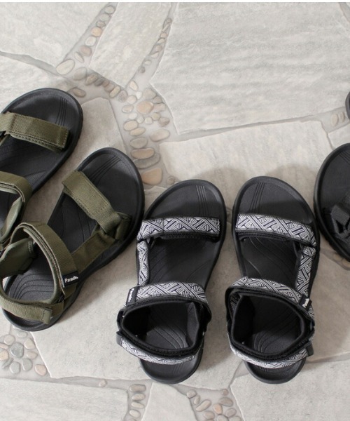 Parade(パレード)の「【軽量】テープストラップスポーツサンダル 21051【Parade】(サンダル・メンズ・ブラック/ブラック×ホワイト/カーキ・23.0cm/24.0cm/25.0cm/26.0cm/27.0cm/28.0cm/22.0cm)」の11枚目の写真