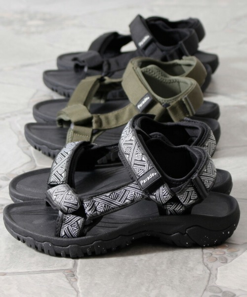 Parade(パレード)の「【軽量】テープストラップスポーツサンダル 21051【Parade】(サンダル・メンズ・ブラック/ブラック×ホワイト/カーキ・23.0cm/24.0cm/25.0cm/26.0cm/27.0cm/28.0cm/22.0cm)」の13枚目の写真