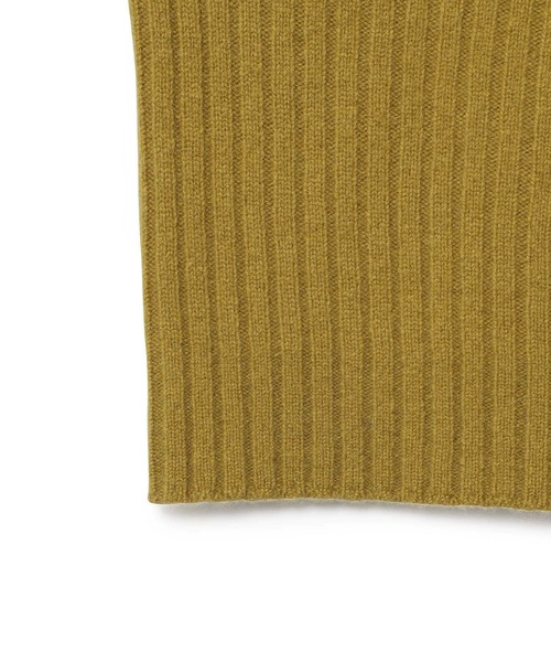 MADEMOISELLE ROPE'（マドモアゼル ロペ）の「タスマニアハイネックニットプルオーバー（ニット/セーター・レディース・ブラック/オリーブ・38）」の11枚目の写真