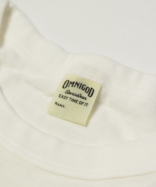 OMNIGOD（オムニゴッド）の「[OMNIGOD mens / オムニゴッド]　ショートスリーブTシャツ（Tシャツ/カットソー・メンズ・ホワイト・3/2）」の11枚目の写真