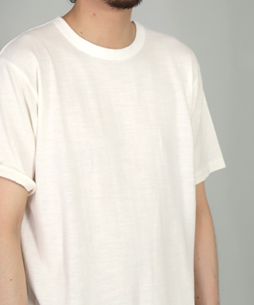 OMNIGOD（オムニゴッド）の「[OMNIGOD mens / オムニゴッド]　ショートスリーブTシャツ（Tシャツ/カットソー・メンズ・ホワイト・3/2）」の7枚目の写真