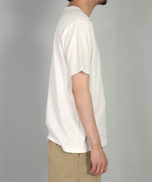 OMNIGOD（オムニゴッド）の「[OMNIGOD mens / オムニゴッド]　ショートスリーブTシャツ（Tシャツ/カットソー・メンズ・ホワイト・3/2）」の5枚目の写真