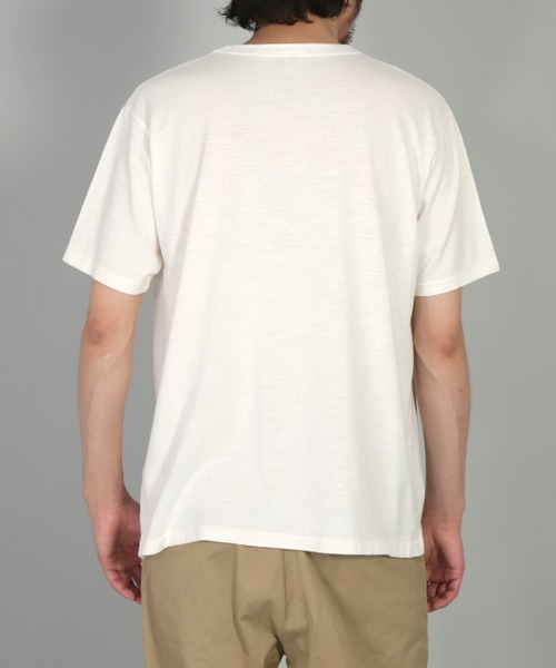 OMNIGOD（オムニゴッド）の「[OMNIGOD mens / オムニゴッド]　ショートスリーブTシャツ（Tシャツ/カットソー・メンズ・ホワイト・3/2）」の6枚目の写真