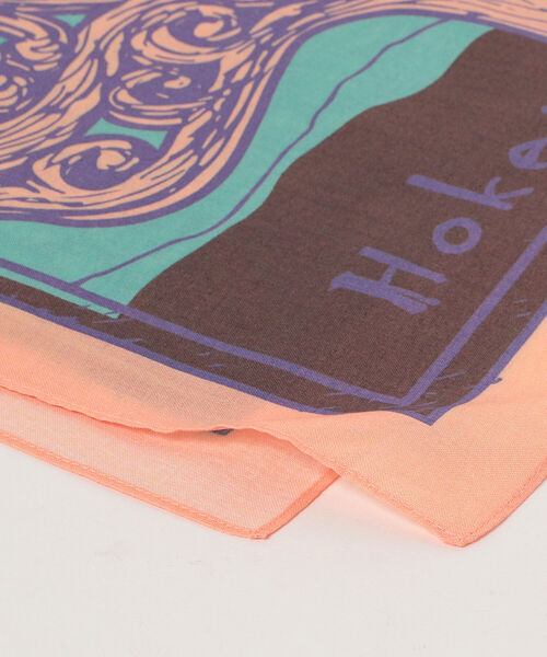 BEAMS T(ビームスティー)の「PAJA STUDIO / TAICHI WATANABE Bandana(その他・メンズ・ブラウン・ONE SIZE)」の2枚目の写真