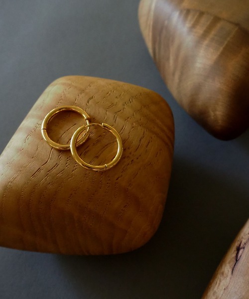 Diliraba（ディリラバ）の「【Diliraba】サージカルステンレス ゴールド フープピアス（ピアス（両耳用）・レディース・ゴールド・FREE）」の21枚目の写真