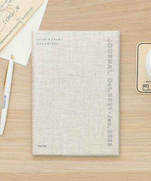 セール ハイタイド 手帳 22年 21年10月始まり コトン A5 マンスリー 月間 スケジュール帳 ダイアリー 手帳 メモ帳 Hightide ハイタイド のファッション通販 Zozotown
