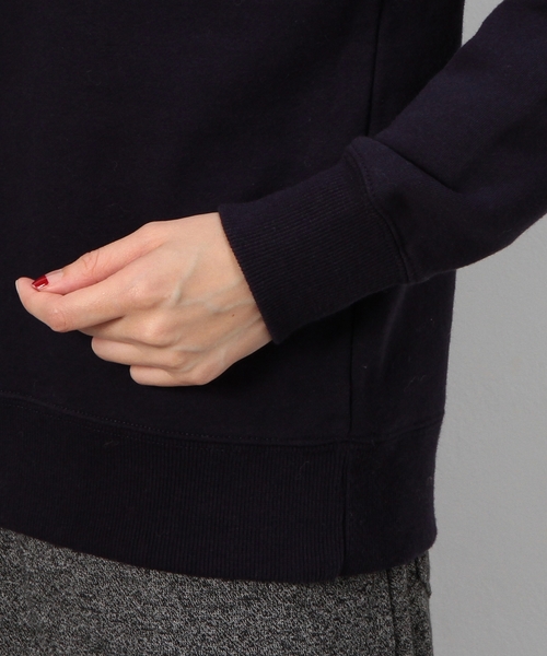 coen（コーエン）の「CVC裏毛ロゴプリントプルオーバー（スウェット・レディース・ネイビー/ライトグレー/ライム/レッド・LARGE/MEDIUM）」の13枚目の写真