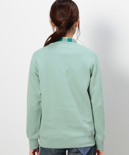 coen（コーエン）の「CVC裏毛ロゴプリントプルオーバー（スウェット・レディース・ネイビー/ライトグレー/ライム/レッド・LARGE/MEDIUM）」の18枚目の写真