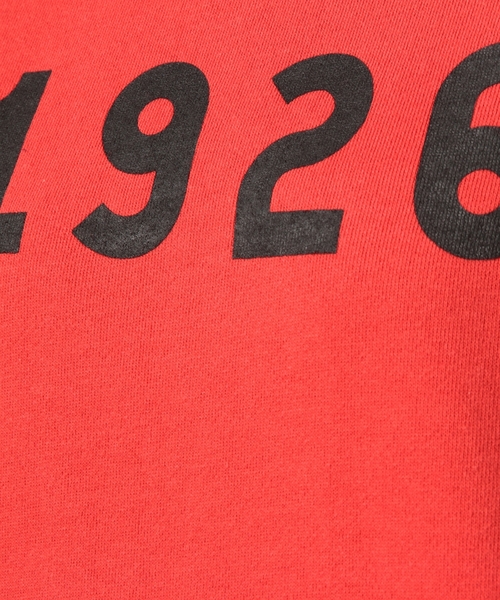 coen（コーエン）の「CVC裏毛ロゴプリントプルオーバー（スウェット・レディース・ネイビー/ライトグレー/ライム/レッド・LARGE/MEDIUM）」の6枚目の写真