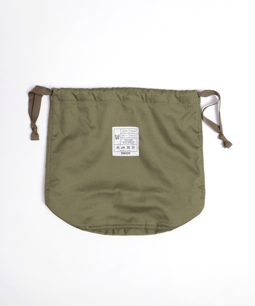 OMNIGOD（オムニゴッド）の「[OMNIGOD / オムニゴッド]　ヘリンボーンスレキUSNポーチ（トートバッグ・レディース・アイボリー/ブラック/オリーブ・FREE）」の19枚目の写真