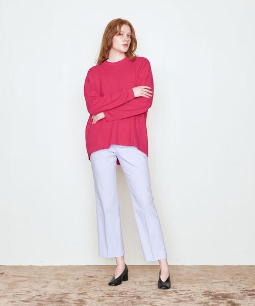 AEWEN MATOPH(イウエン マトフ)の「<AEWEN MATOPH(イウエン マトフ)>コットン サーマル クルーネックカットソー(Tシャツ/カットソー・レディース・ホワイト/ピンク/ブラック・FREE)」の13枚目の写真