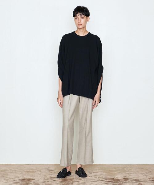 AEWEN MATOPH(イウエン マトフ)の「<AEWEN MATOPH(イウエン マトフ)>コットン サーマル クルーネックカットソー(Tシャツ/カットソー・レディース・ホワイト/ピンク/ブラック・FREE)」の12枚目の写真