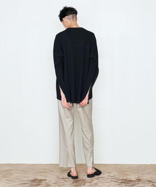 AEWEN MATOPH(イウエン マトフ)の「<AEWEN MATOPH(イウエン マトフ)>コットン サーマル クルーネックカットソー(Tシャツ/カットソー・レディース・ホワイト/ピンク/ブラック・FREE)」の17枚目の写真