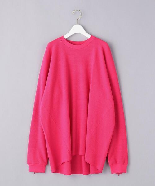 AEWEN MATOPH(イウエン マトフ)の「<AEWEN MATOPH(イウエン マトフ)>コットン サーマル クルーネックカットソー(Tシャツ/カットソー・レディース・ホワイト/ピンク/ブラック・FREE)」の18枚目の写真