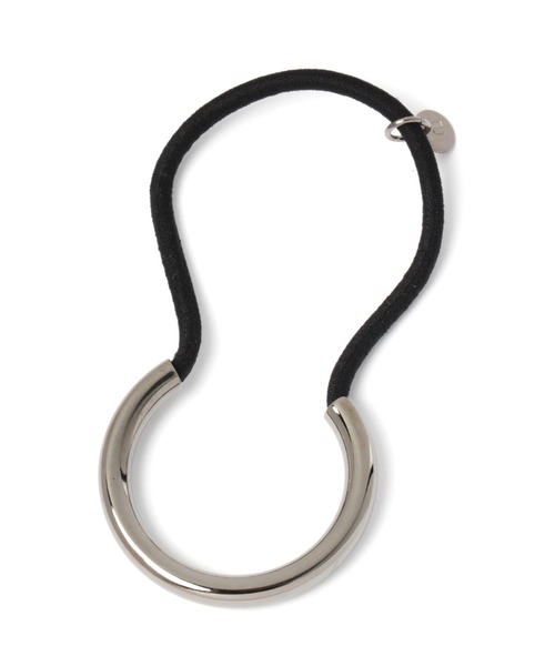 niko and...（ニコアンド）の「メタルアーチヘアゴム（ヘアゴム・レディース・ブラック/グレー/イエロー・0）」の2枚目の写真