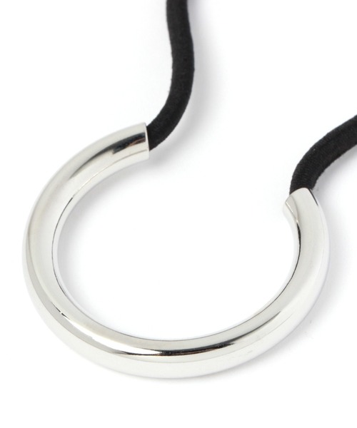 niko and...（ニコアンド）の「メタルアーチヘアゴム（ヘアゴム・レディース・ブラック/グレー/イエロー・0）」の4枚目の写真