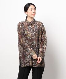 LOWRYS FARM | アソートパターンシャツＬＳ　228819(シャツ/ブラウス)