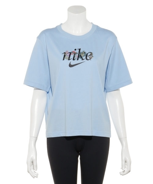NIKE(ナイキ)の「【NIKE】NSW ボクシー ネイチャー(Tシャツ/カットソー・レディース・ライトブルー・S/M)」の6枚目の写真