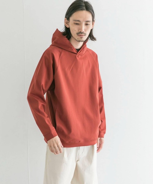 URBAN RESEARCH（アーバンリサーチ）の「ポンチワイドプルオーバーパーカー（パーカー・メンズ・ブラック/グレー/チャコールグレー/カーキ/レッド系その他・MEDIUM/LARGE/X-LARGE）」の5枚目の写真