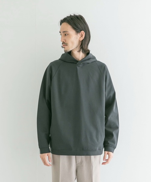 URBAN RESEARCH（アーバンリサーチ）の「ポンチワイドプルオーバーパーカー（パーカー・メンズ・ブラック/グレー/チャコールグレー/カーキ/レッド系その他・MEDIUM/LARGE/X-LARGE）」の14枚目の写真