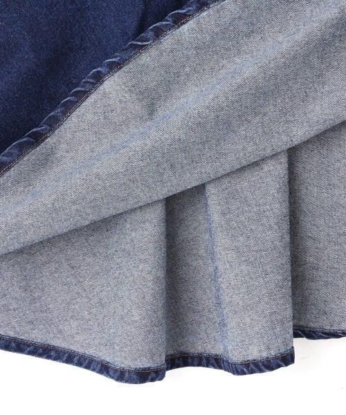 FREE'S MART（フリーズマート）の「マーメイドデニムジャンパースカート（ジャンパースカート・レディース・ダークネイビー/ブラウン系その他/ブラック系その他・FREE）」の19枚目の写真