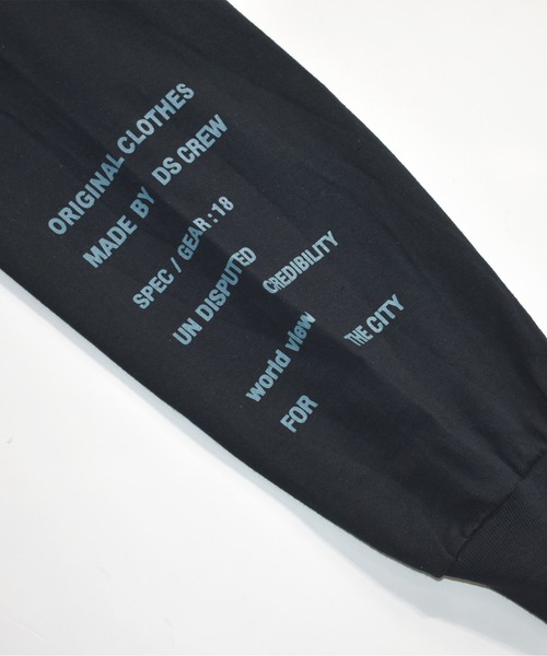 DOUBLE STEAL（ダブルスティール）の「Over Print Pocket 長袖Tシャツ（Tシャツ/カットソー・メンズ・ブラック/ホワイト・X-LARGE/LARGE/MEDIUM）」の14枚目の写真