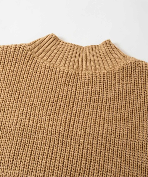 Crisp yours(クリスプユアーズ)の「【WEB限定】ミックスケーブルニットベスト(ベスト・レディース・ベージュ/アイボリー・FREE)」の9枚目の写真