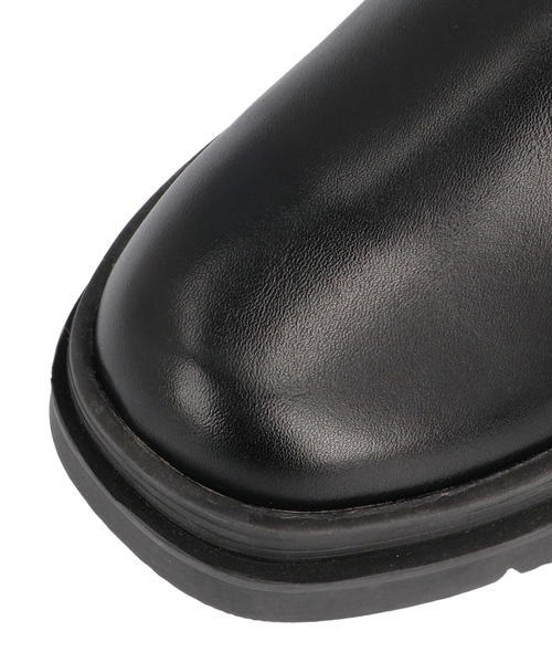 HEAL ME（ヒールミー）の「heal me ヒールミー レディース 厚底サイドゴアブーツ 221304（ブーツ・レディース・ブラック/カーキ・23.5cm/25.5cm/25.0cm/23.0cm/24.5cm/22.5cm/24.0cm）」の7枚目の写真