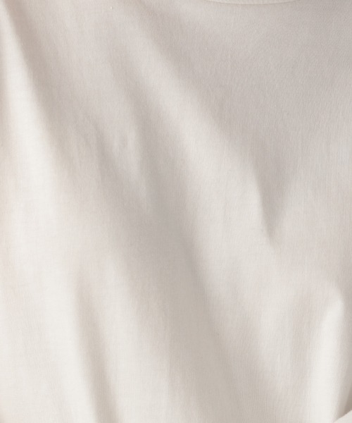 LOWRYS FARM（ローリーズファーム）の「トルコオーガニックＬＳ　227882（Tシャツ/カットソー・レディース・ホワイト/ブラック・FREE/SHORT）」の5枚目の写真