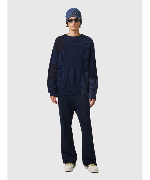 DIESEL（ディーゼル）の「メンズ ニット ウール（ニット/セーター・メンズ・ホワイト/ネイビー・X-SMALL/SMALL/LARGE/X-LARGE/XX-LARGE/MEDIUM）」の9枚目の写真